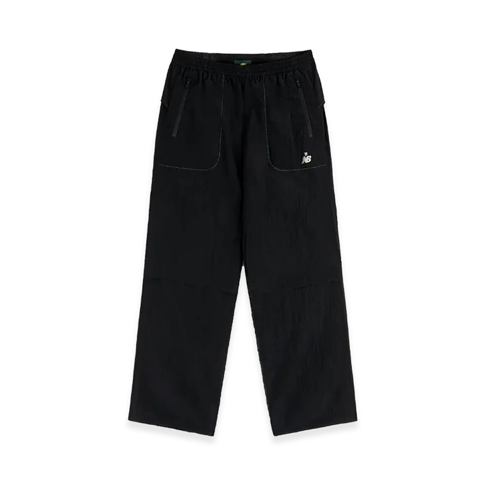 Aime Leon Dore x New Balance Lightweight Nylon Warmup Pant "Jet Black"