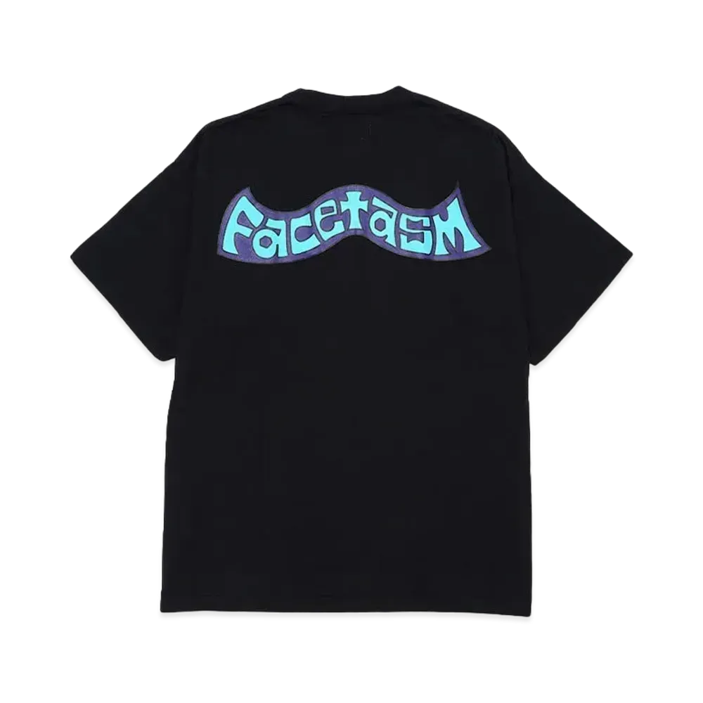 FACETASM 90s GRAPHIC BIG TEE "BLACK"