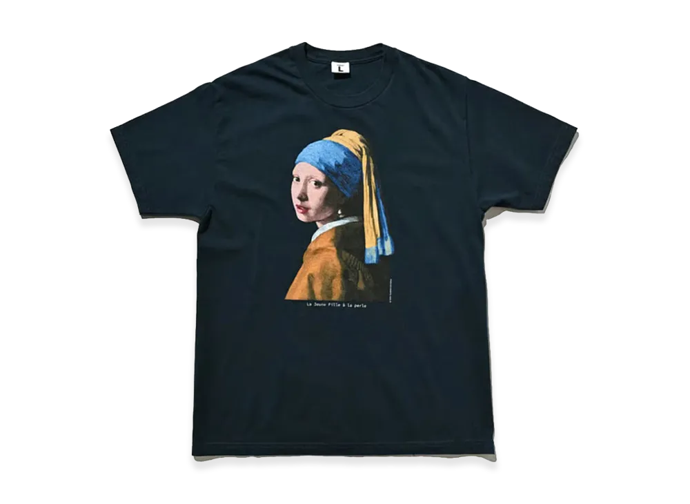 weber x Girl with a Pearl Earring T shirt "Navy"