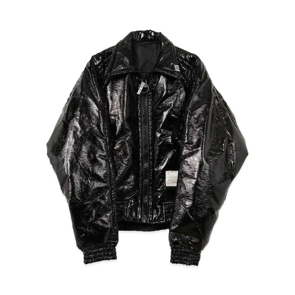 Maison MIHARA YASUHIRO Enamel Puffer Jacket "Black"