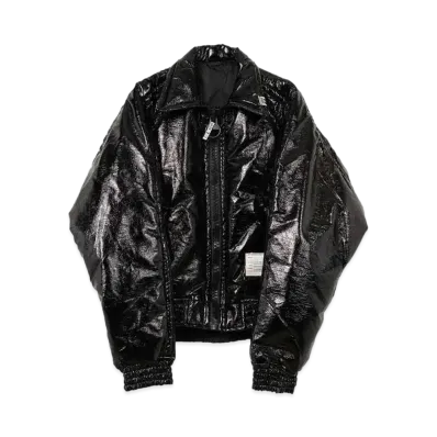 Maison MIHARA YASUHIRO Enamel Puffer Jacket "Black"