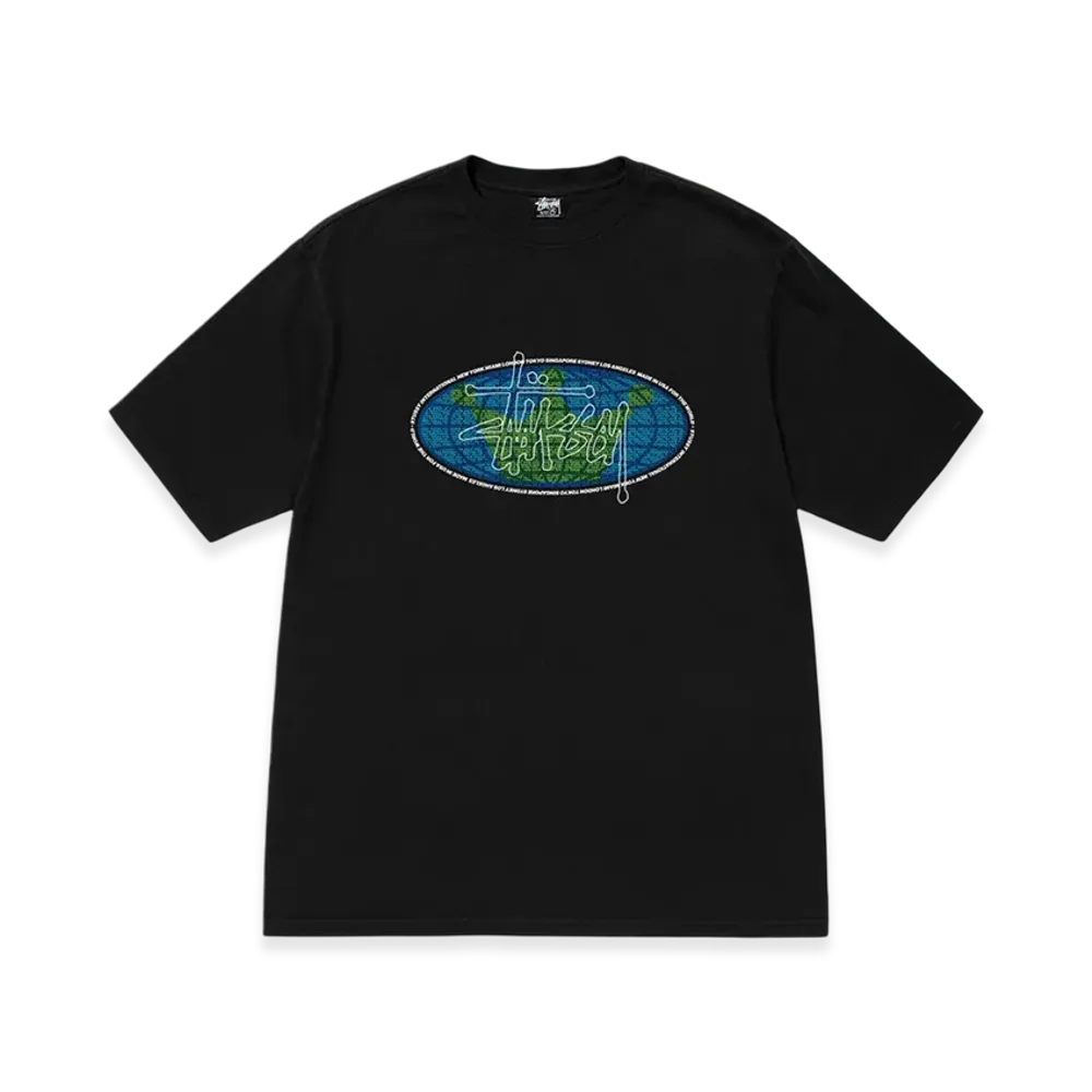 Stussy King of the World Tee Pigment Dyed "Black"
