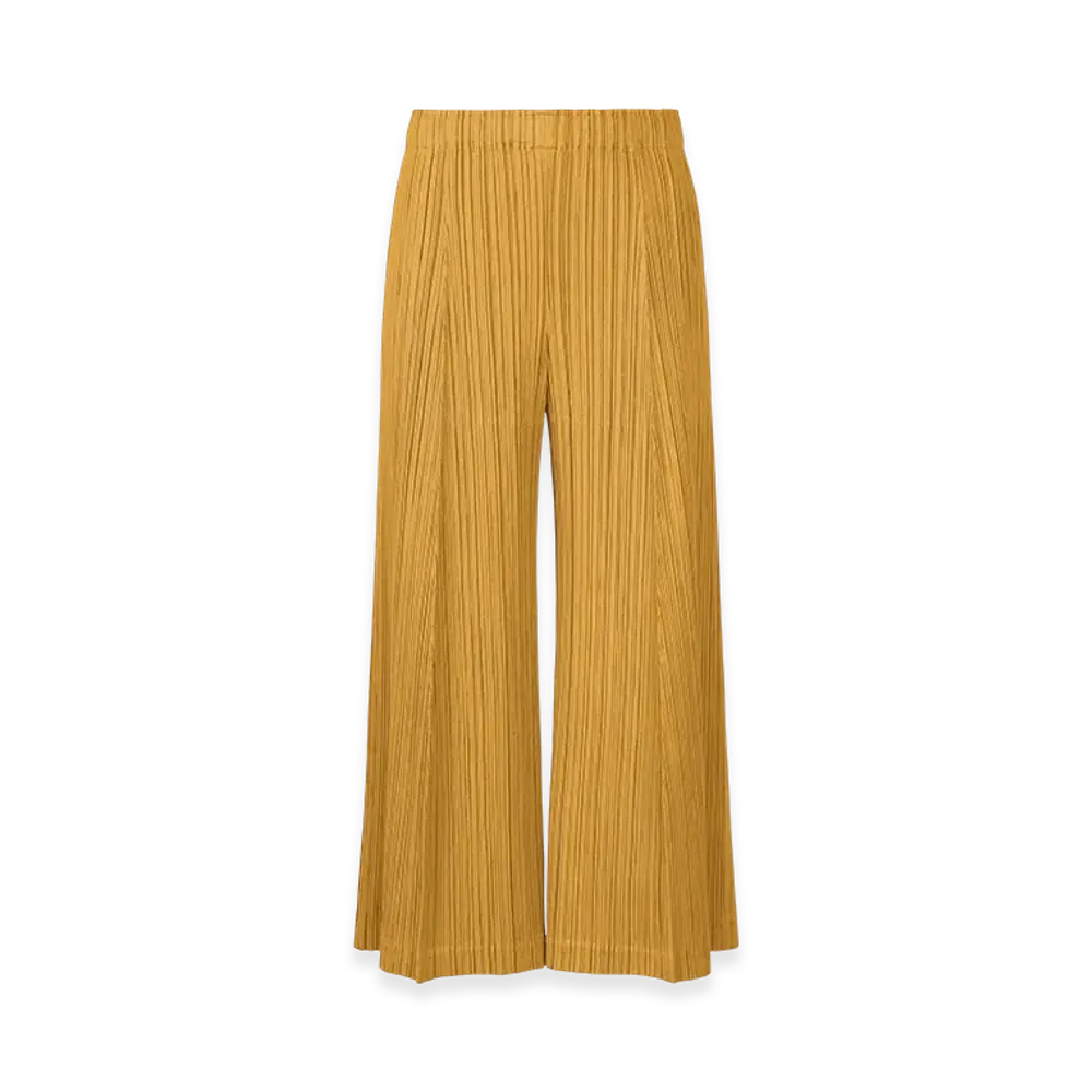 PLEATS PLEASE ISSEY MIYAKE Thicker Bottoms 1 "Mustard"