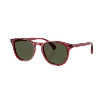 OLIVER PEOPLES Finley Esq. Sun "Translucent Rust"