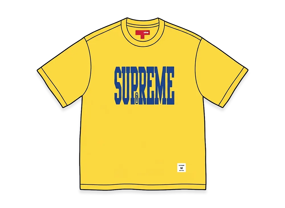 Supreme Stretch Appliqué S/S Top "Yellow"