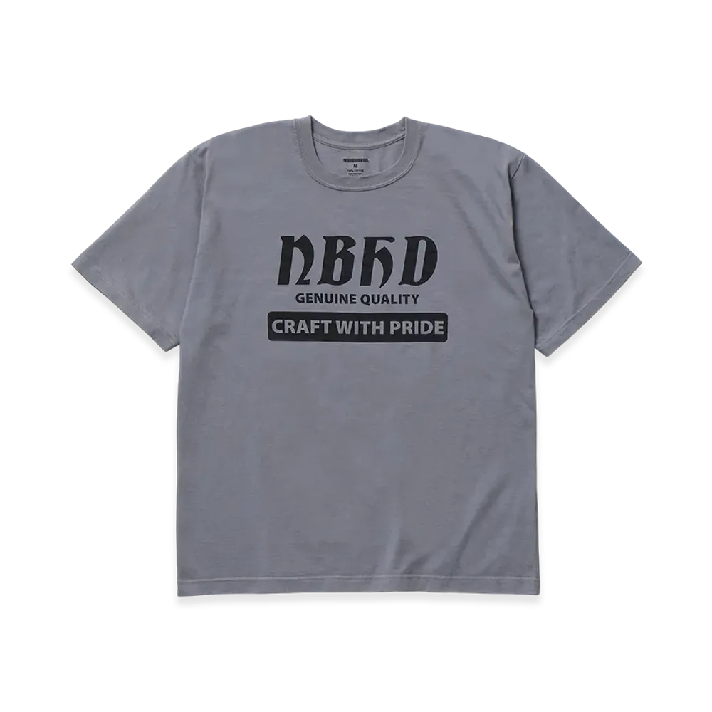 NEIGHBORHOOD NH. Tee SS-4 "Gray"