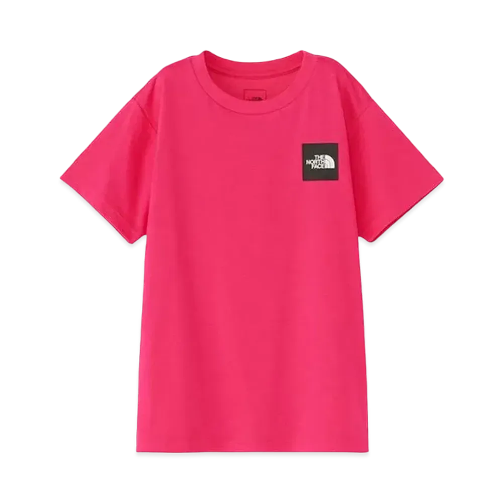 The North Face S/S Small Square Logo Tee Kids "Mr Pink"