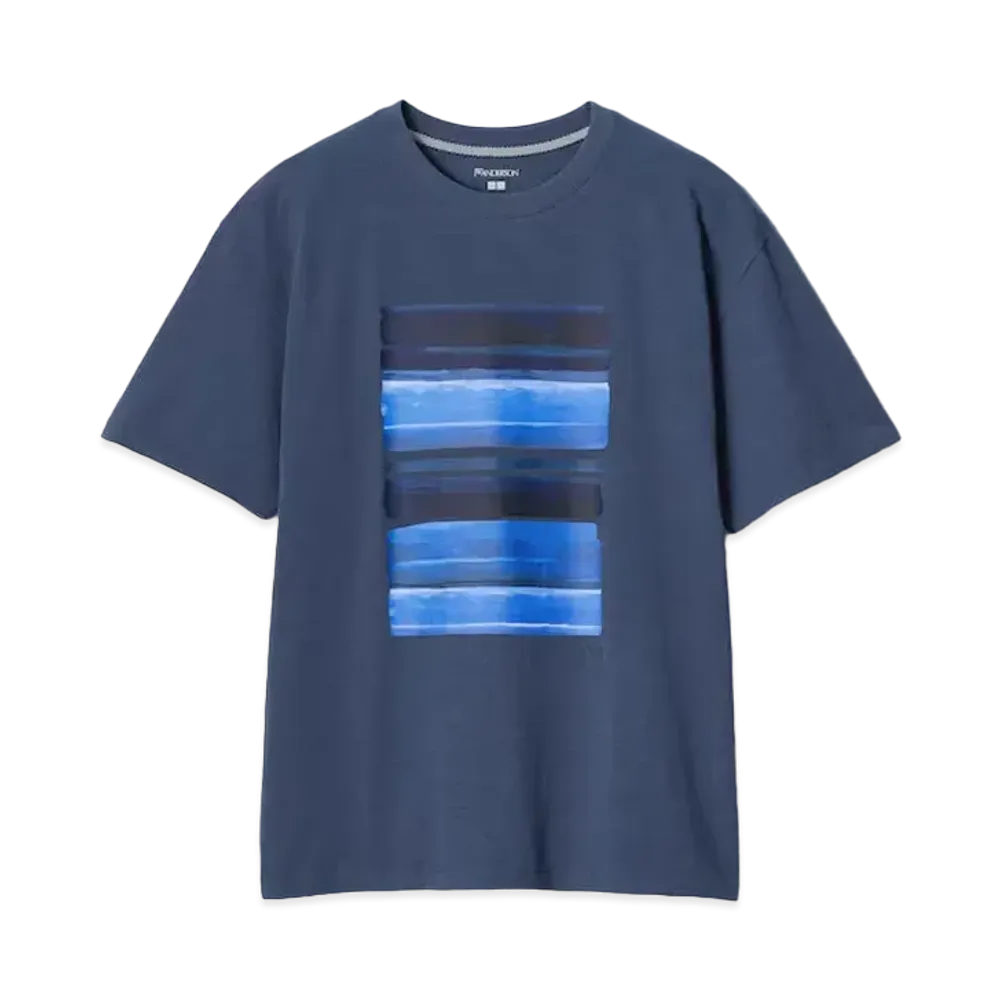 Uniqlo x JW Anderson 24SS Graphic T-Shirt "Blue"