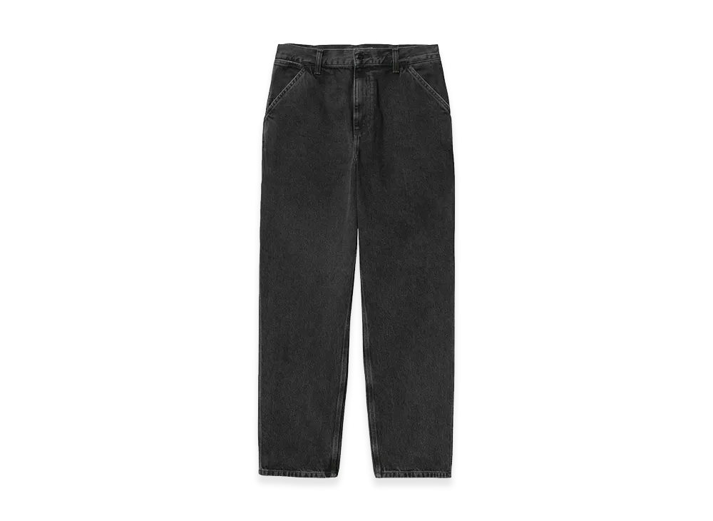 Carhartt WIP Single Knee Pant "Black(Stone Washed)"