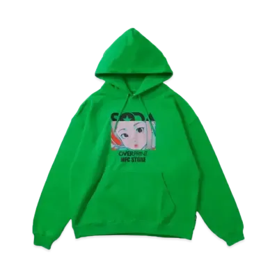 MFC STORE x over print x DJ SODA Ver. Cotoh Hoodie "Green"