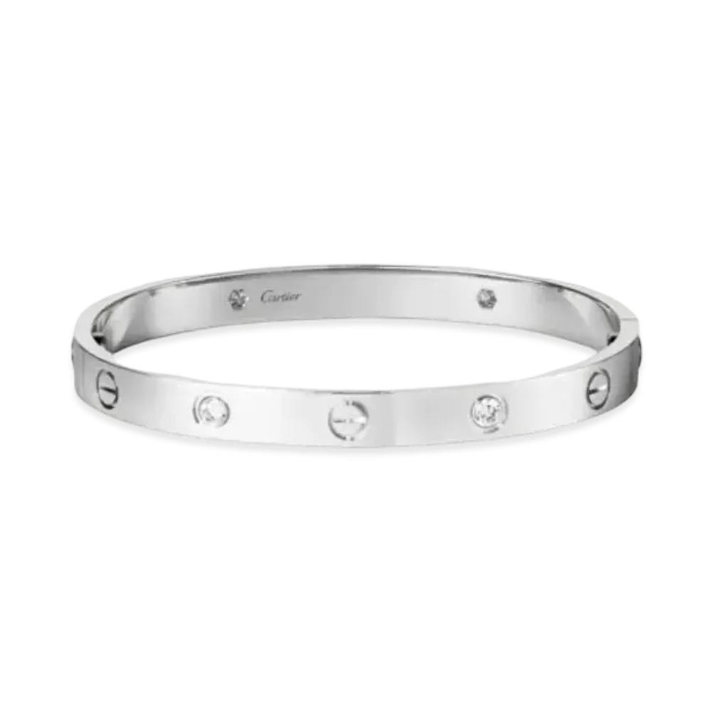 Cartier Love Bracelet, 4 Diamonds