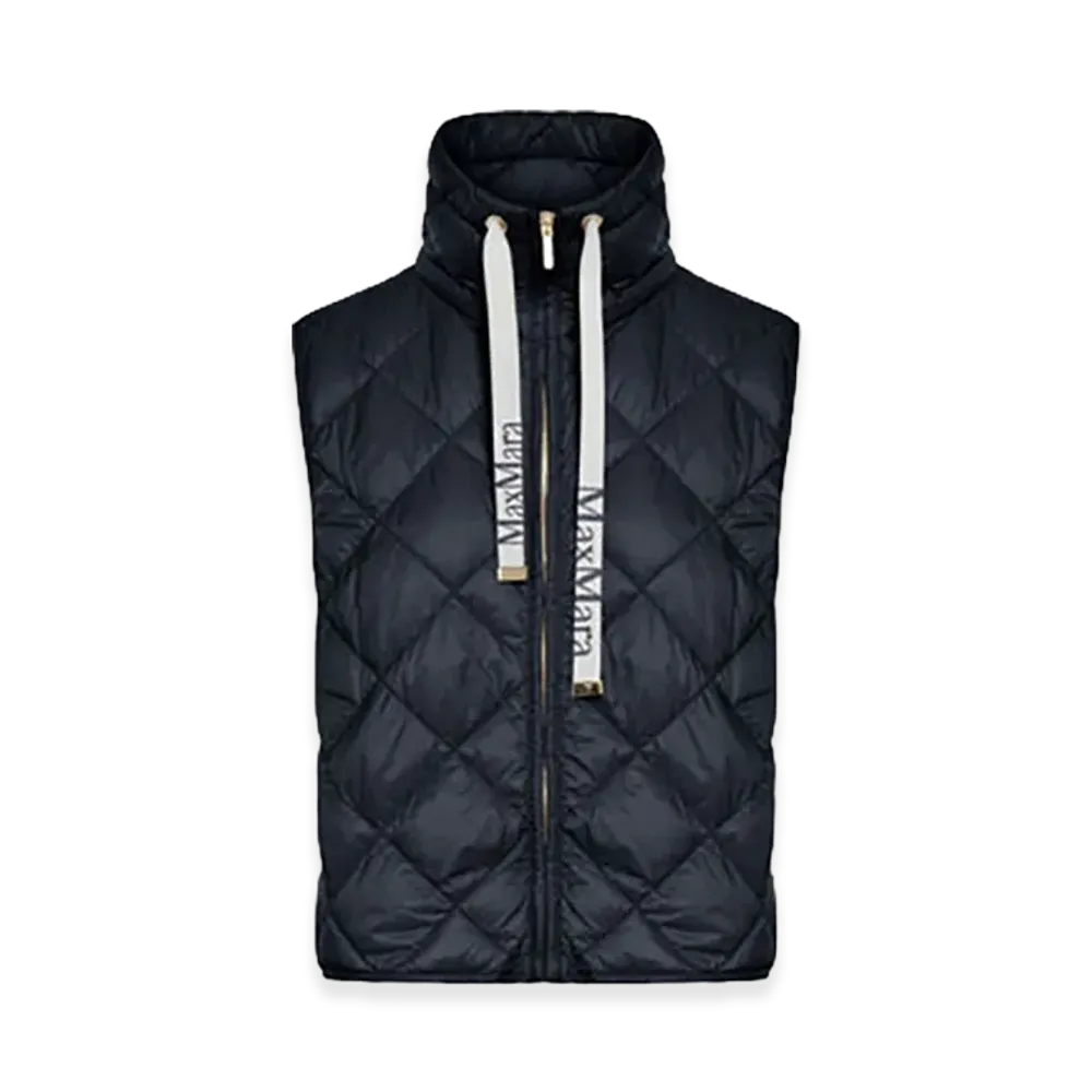 Max Mara Women's The Cube Quilting Jacket "Dark Blue"