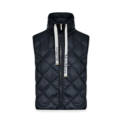 Max Mara Women's The Cube Quilting Jacket "Dark Blue"