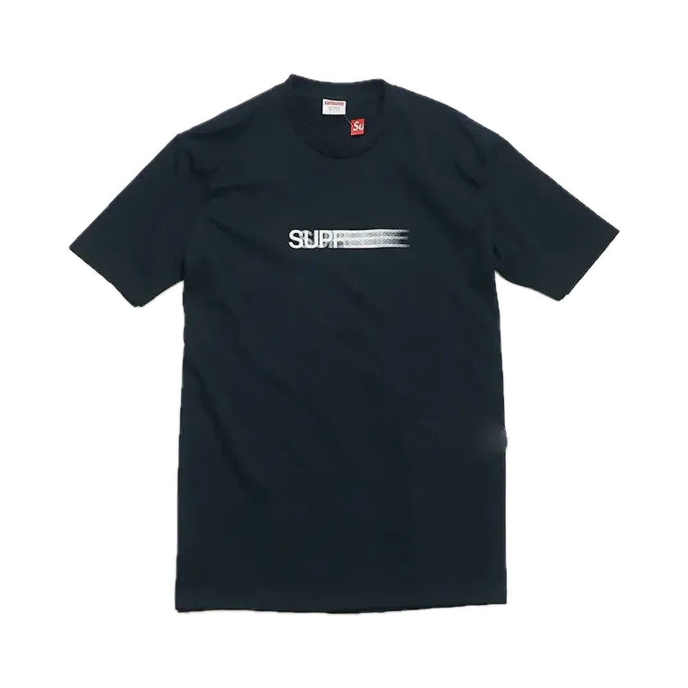 シュプリーム モーション ロゴ Tシャツ 16SS "ネイビー"