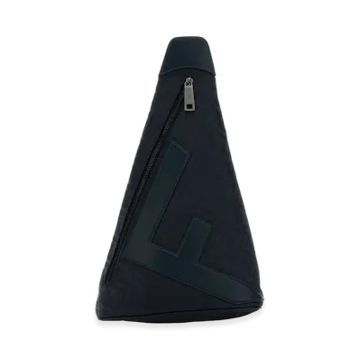 FENDI Canvas Cono Backpack "Midnight Blue"