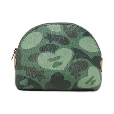 A BATHING APE APEE Camo Cosmetic Bag #1 "Green"