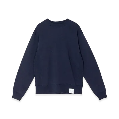 HYKE Sweat Shirt "Navy"