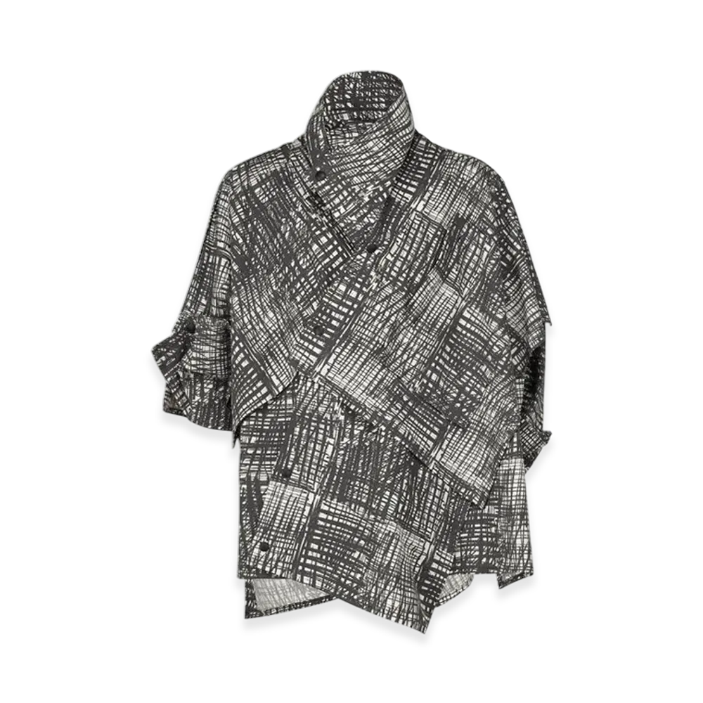 IM MEN Sketch Shirt "ChacoalGray"
