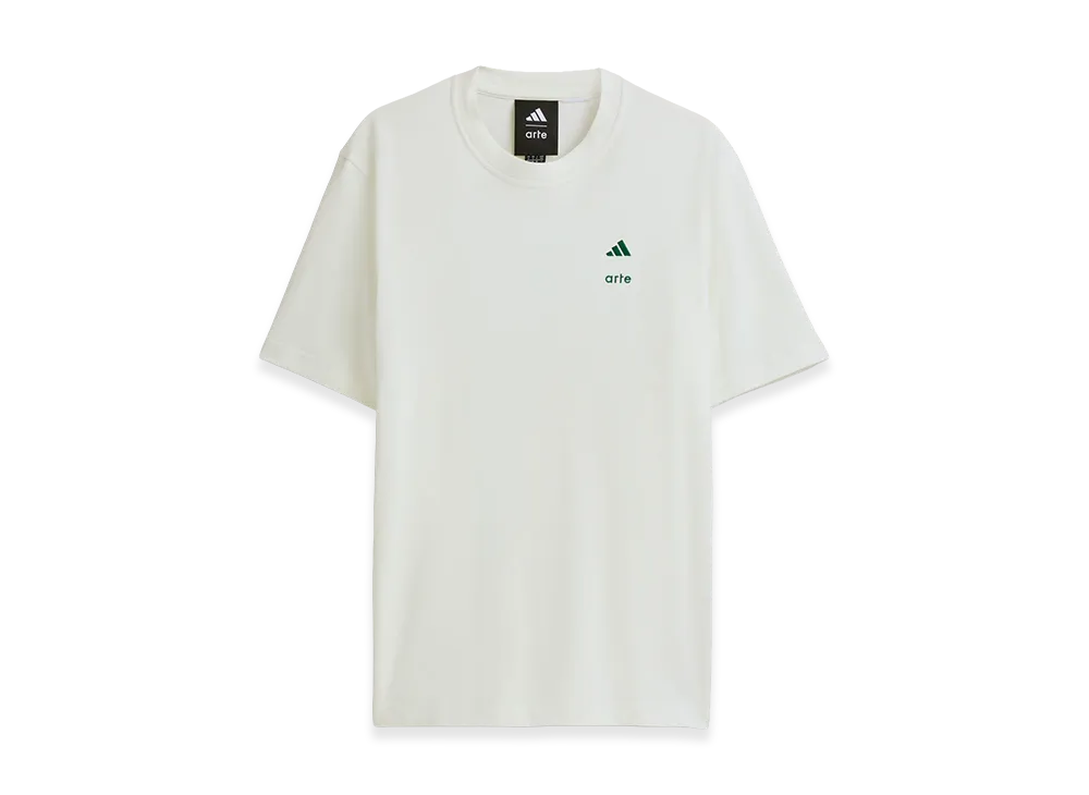 adidas x Arte Antwerp Graphic T-Shirt "Off White/Amazon Green"