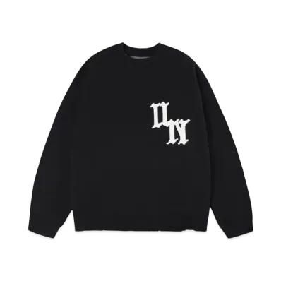 Unknown London Gothic Un Cross Knitwear "Black"