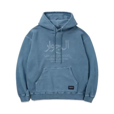 NEIGHBORHOOD Pigment Dyed Sweat Hoodie LS "Navy"