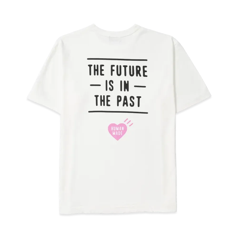 HUMAN MADE Stores Exclusive Heart Pocket T-Shirt Harajuku "White/Pink"