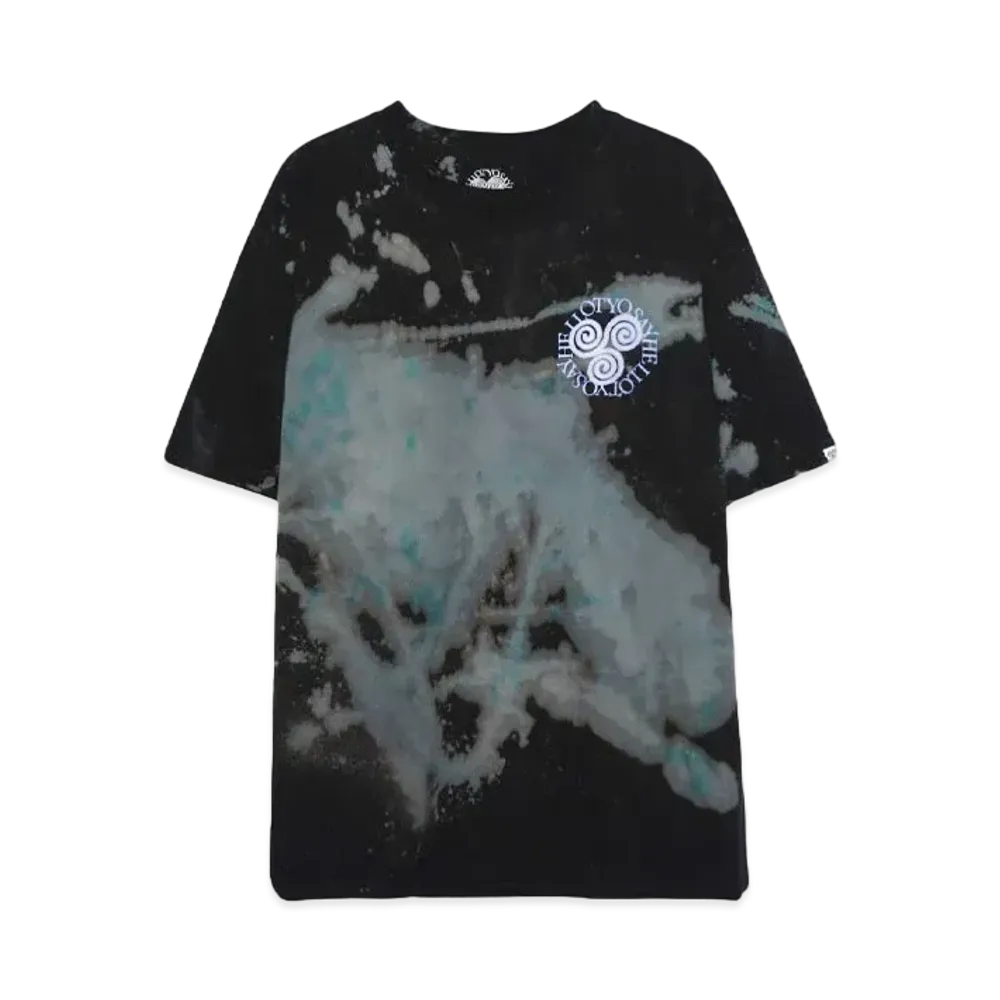 SAYHELLO D.Y.E Slap Logo Tee "BLACK"