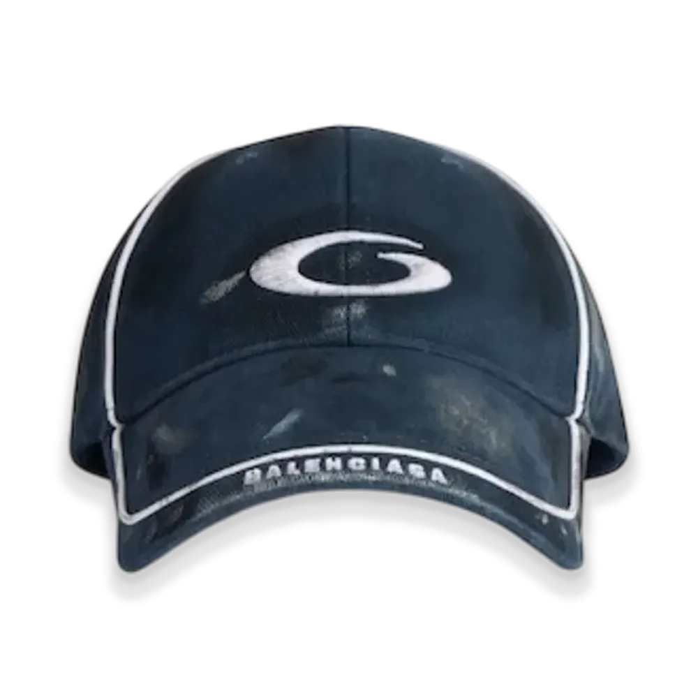 BALENCIAGA Loop Sports Icon Cap "Blue"
