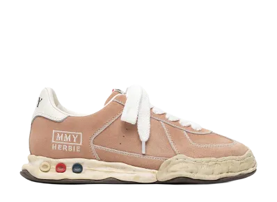 Maison MIHARA YASUHIRO HERBIE OG Sole Overdyed Suede Low-top Sneakers "Pink"