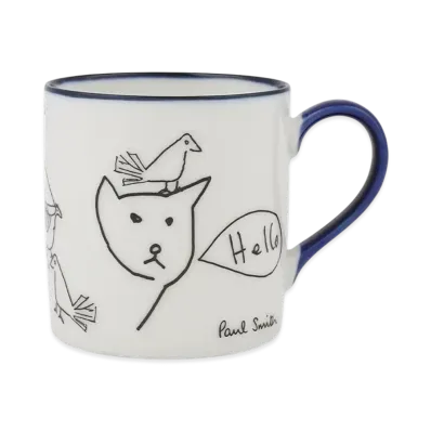 Paul Smith Original Print Mug "White"