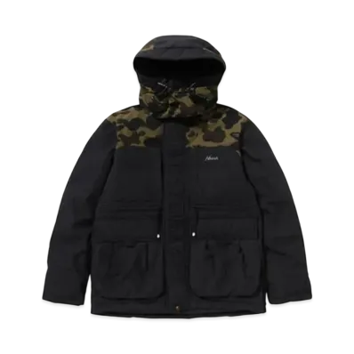 A BATHING APE x Nanga Hinoc Down Jacket "Black"