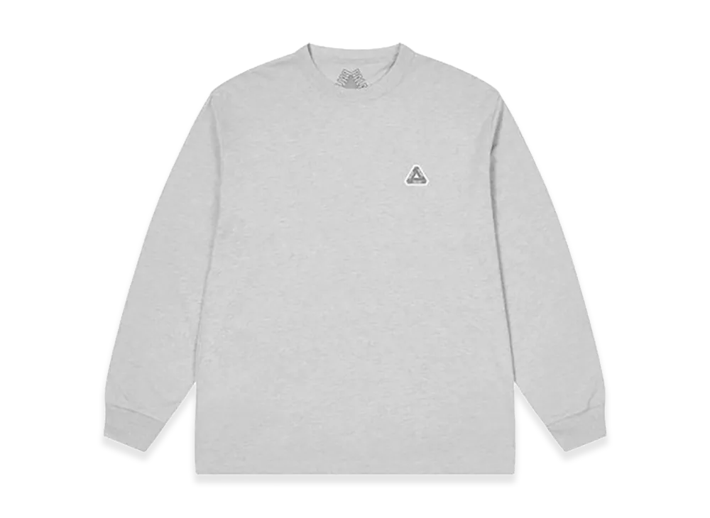 PALACE Sofar Longsleeve "Grey Marl"