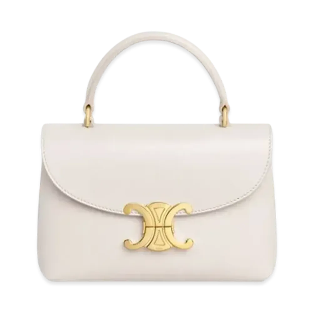 CELINE Teen Nino Bag in Smooth Satinated Calfskin "Rice"