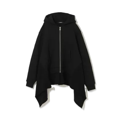UNDERCOVER Cotton Zip-Up Hoodie "Black"