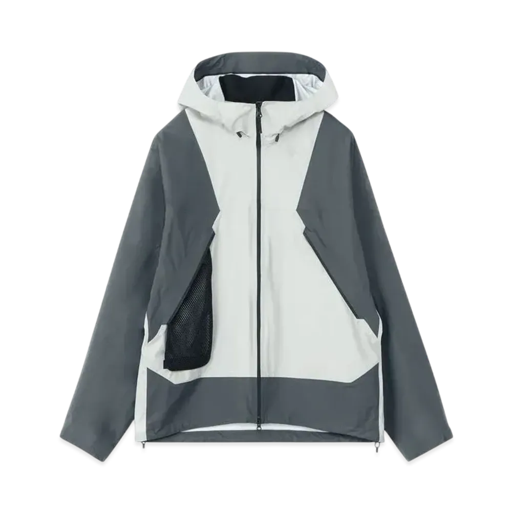 Goldwin Partex Shield Air Mountaineering Jacket (Unisex) "Deep Charcoal/Snow Gray"