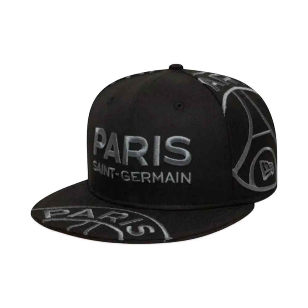 NEW ERA PARIS SAINT GERMAIN 59Fifty Allover "Black"