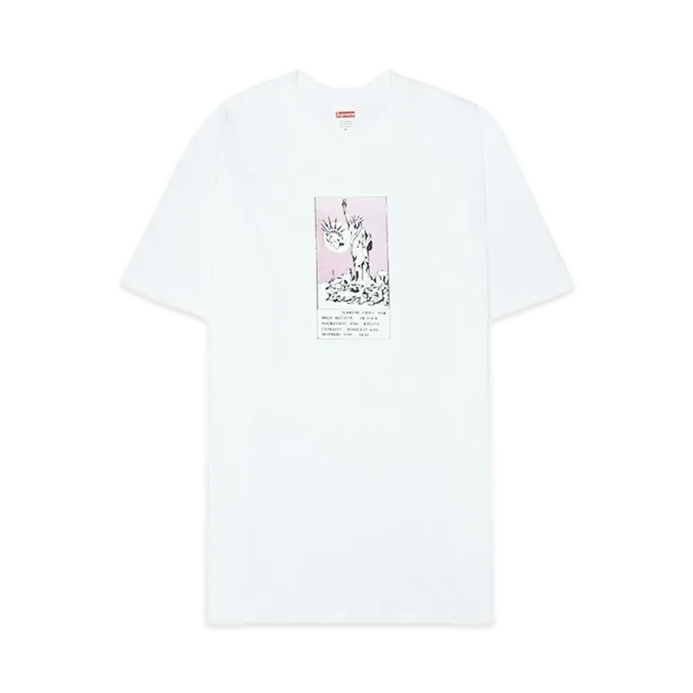 シュプリーム リバティー Tシャツ "ホワイト"