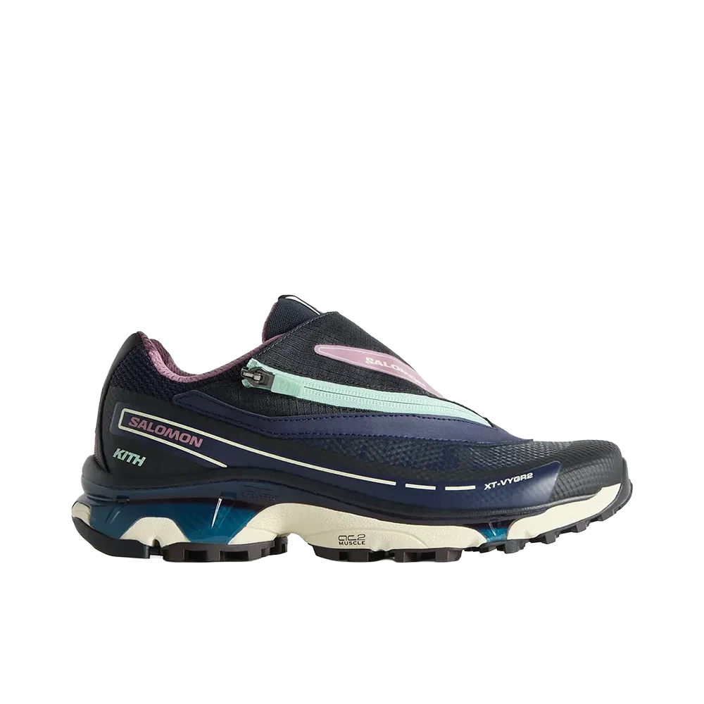 KITH × Salomon XT-VYGR 2 "Dark Navy/Dusky Orchid"