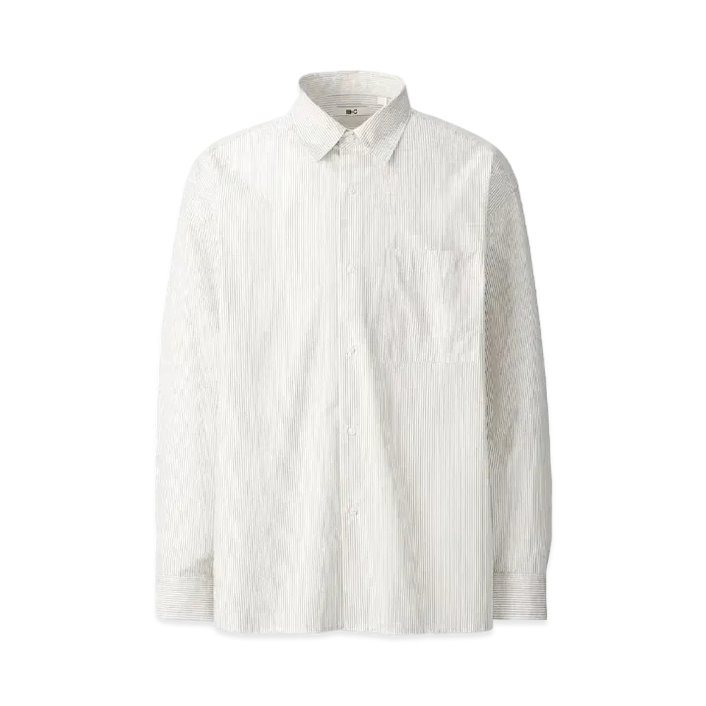 Uniqlo C Broad Oversized Shirt #1 "Off White"