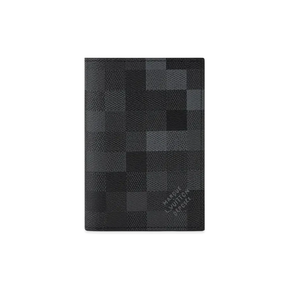 Louis Vuitton Passport Cover Couverture Passeport "Noir"