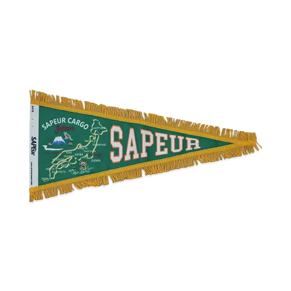 SAPEur SOUVENIR PENNANT "Green"