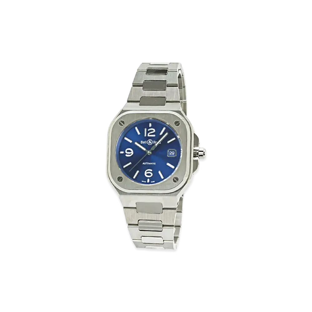 Bell & Ross Urban BR05 Auto "Silver/Navy"
