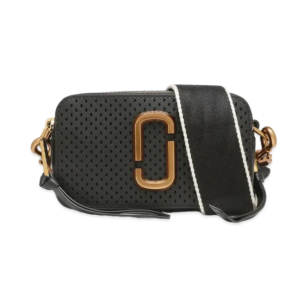 MARC JACOBS The Perforated Snapshot "Black"
