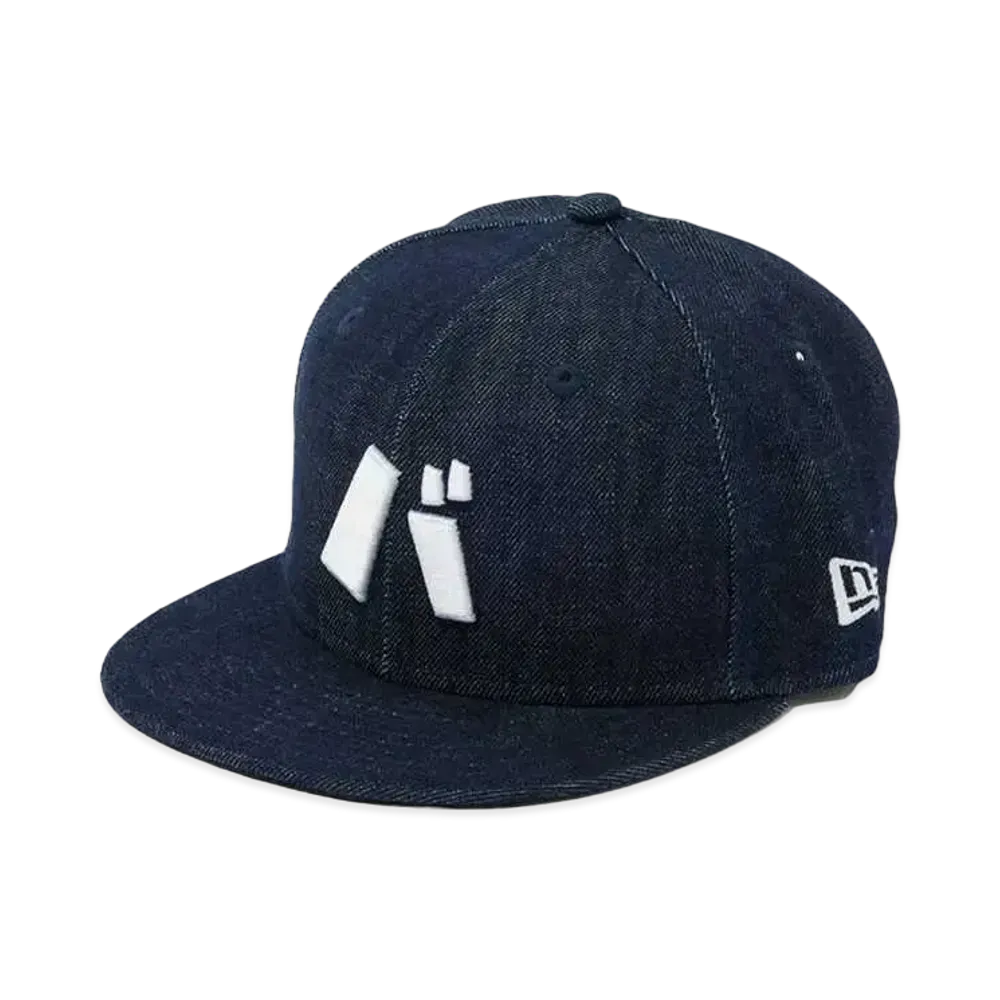 NEW ERA x BANANAMAN BA Denim Cap for Kids "Blue"