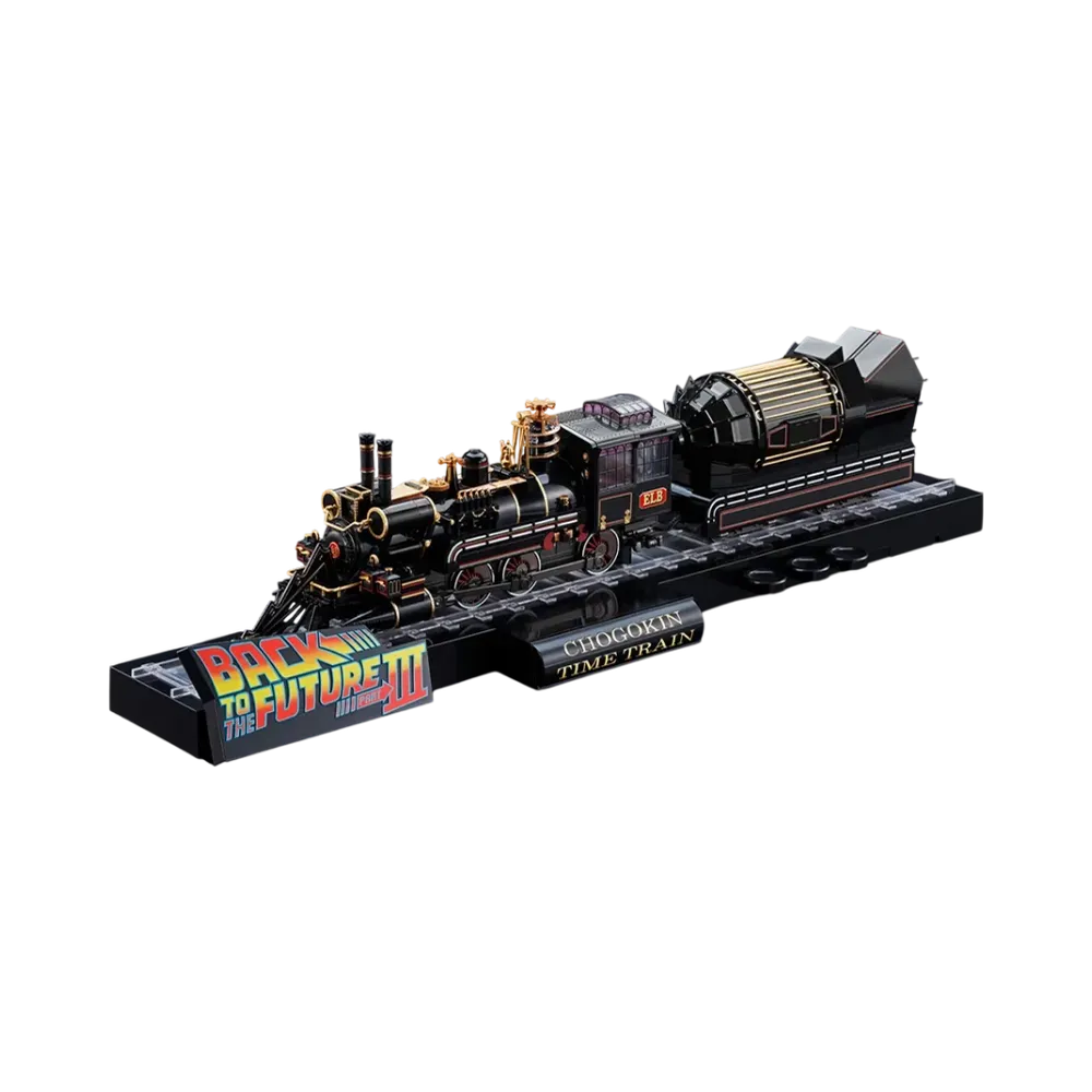 BANDAI "CHOGOKIN" -Back to the Future Part III- TIME TRAIN