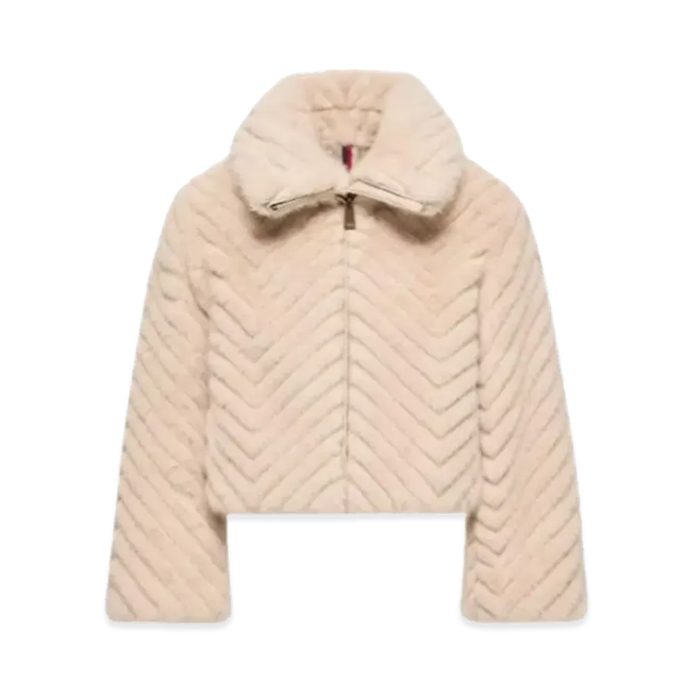 MONCLER Kids Jackets "Light Beige"
