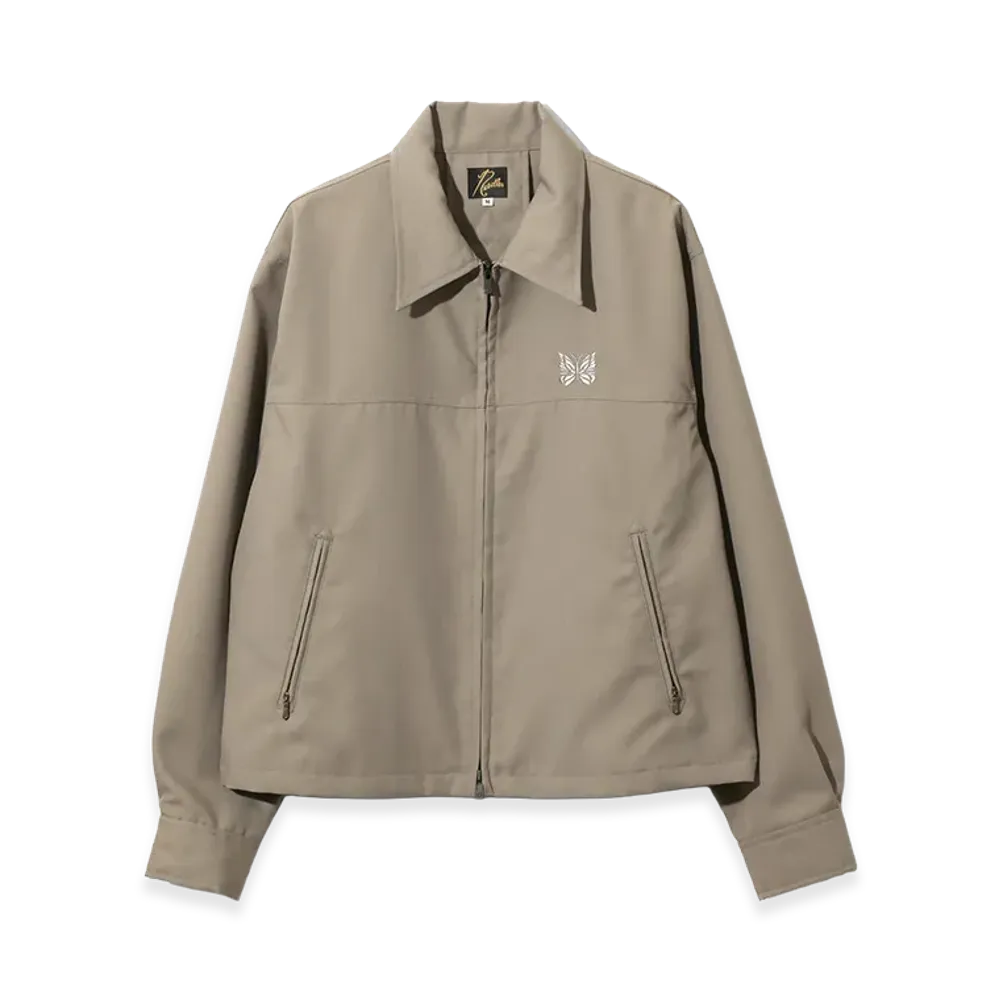 NEEDLES Sport Jacket - PE/W Gabardine "Greige"