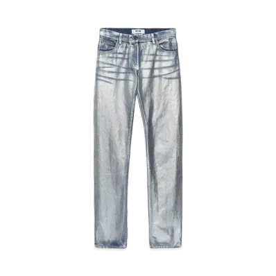 MSGM Metallic Demin Pants "Indigo"