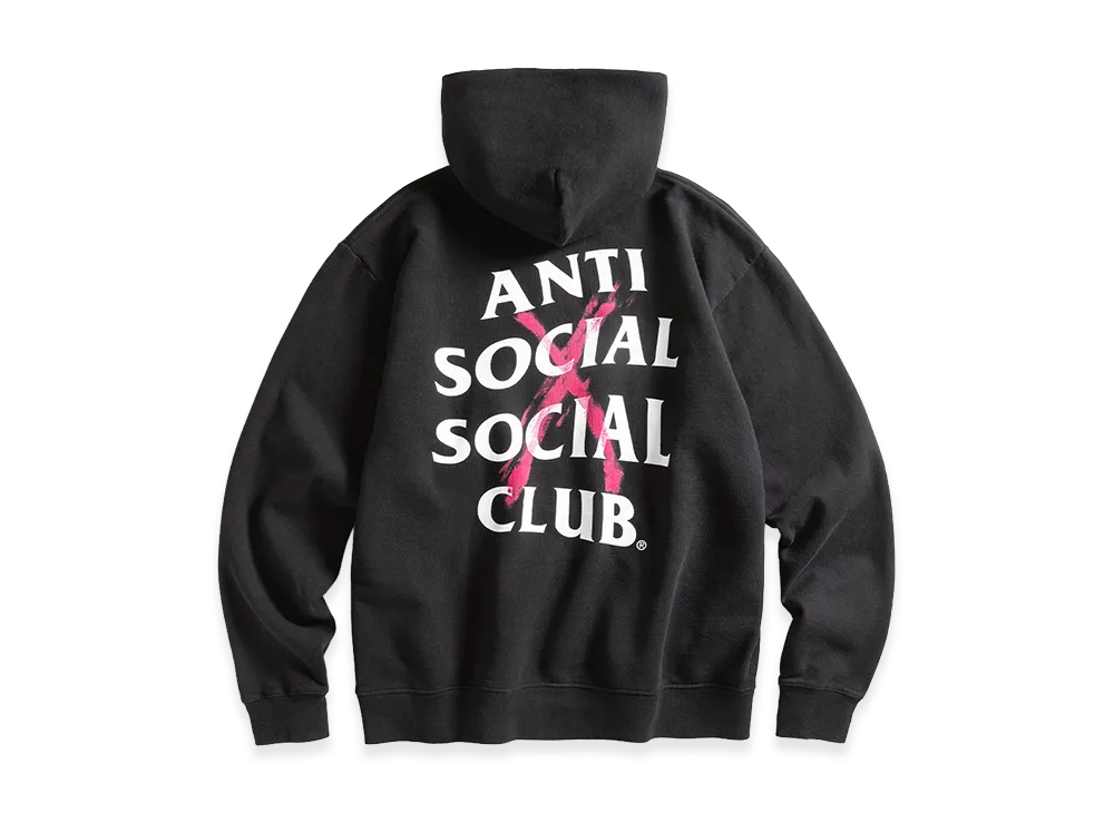 ANTI SOCIAL SOCIAL CLUB Cancelled Paint Hoodie "Black"