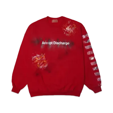 ACCEPT DISCHARGE Paint Sweat "MULTI"